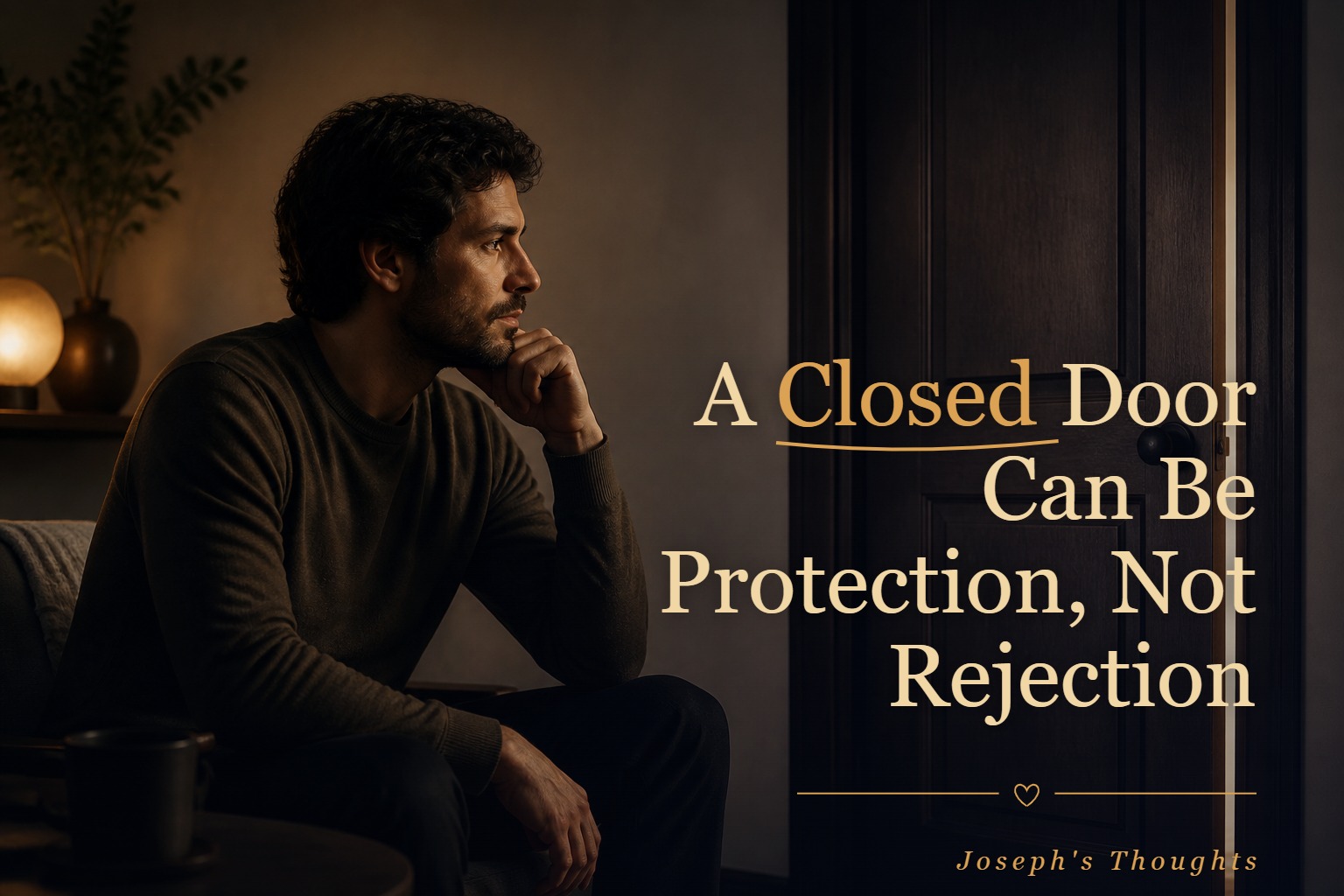 A Closed Door Can Be Protection, Not Rejection