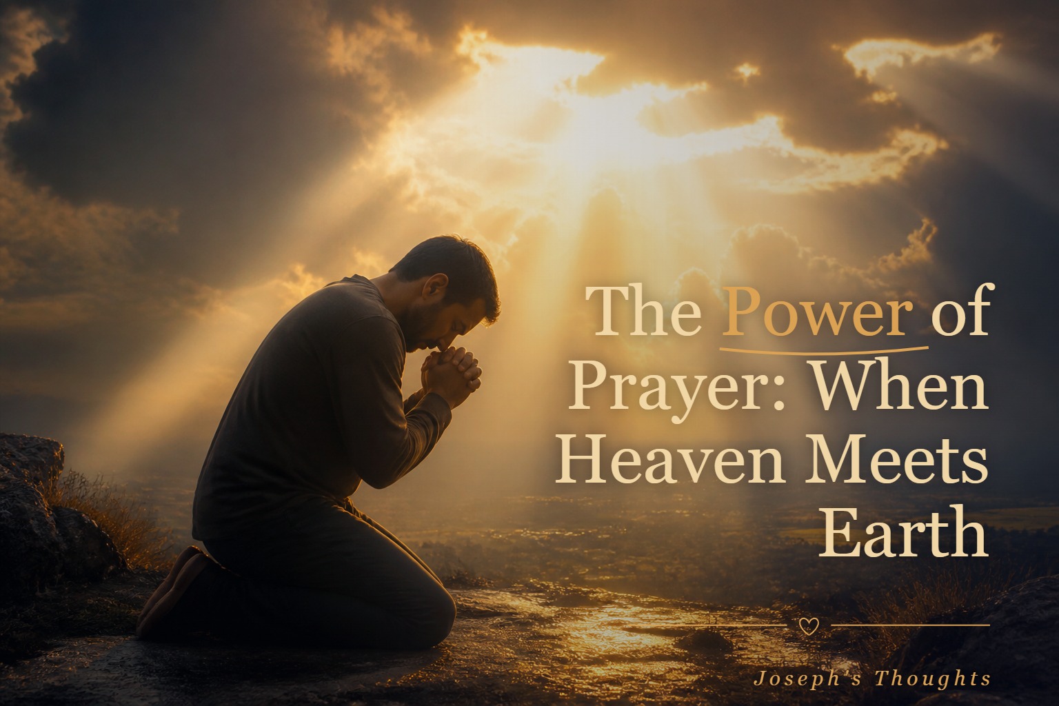 The Power of Prayer: When Heaven Meets Earth