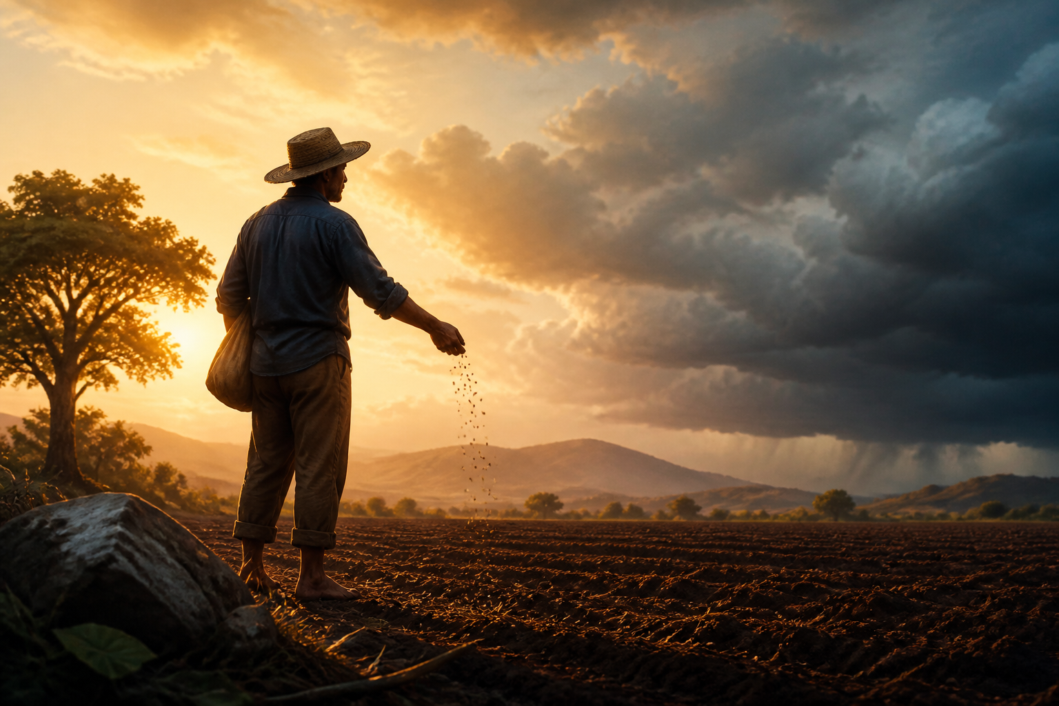 The Farmer Who Planted Before the Rain