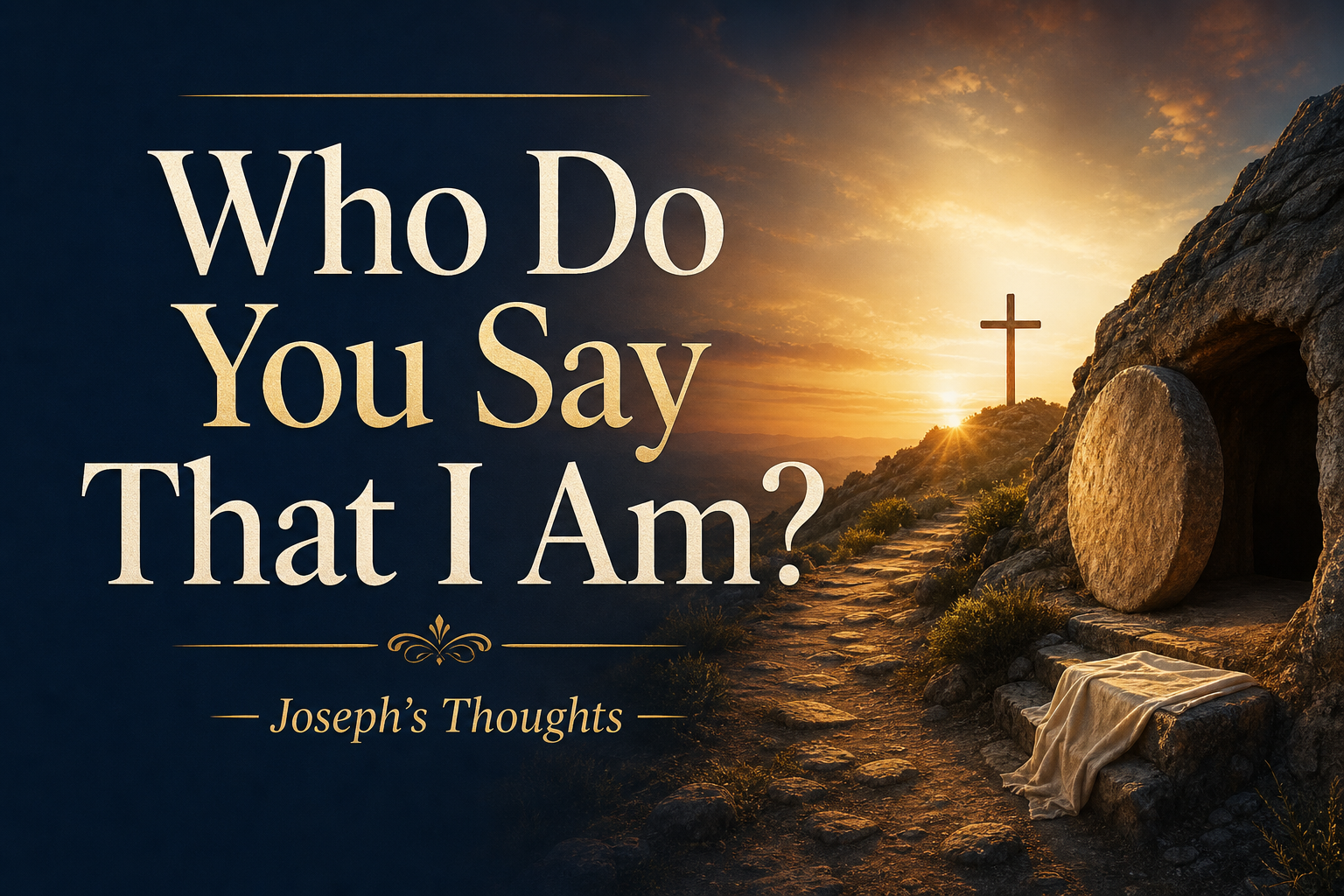 Who Do You Say That I Am?
