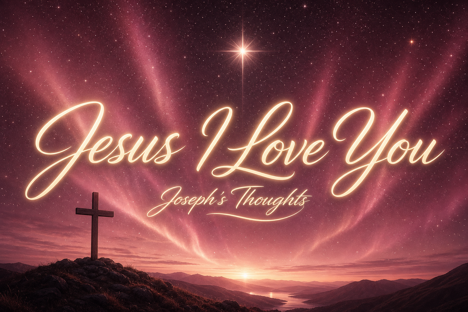 Cover artwork for the song Jesus I Love You