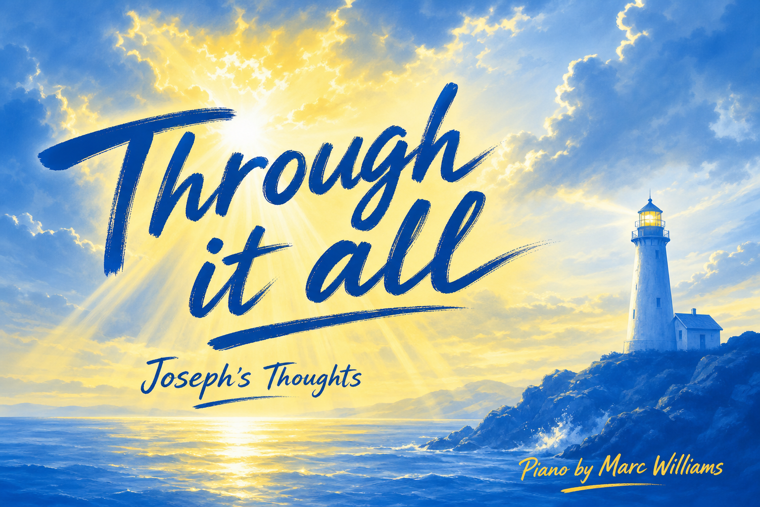 Cover artwork for the song Through it all