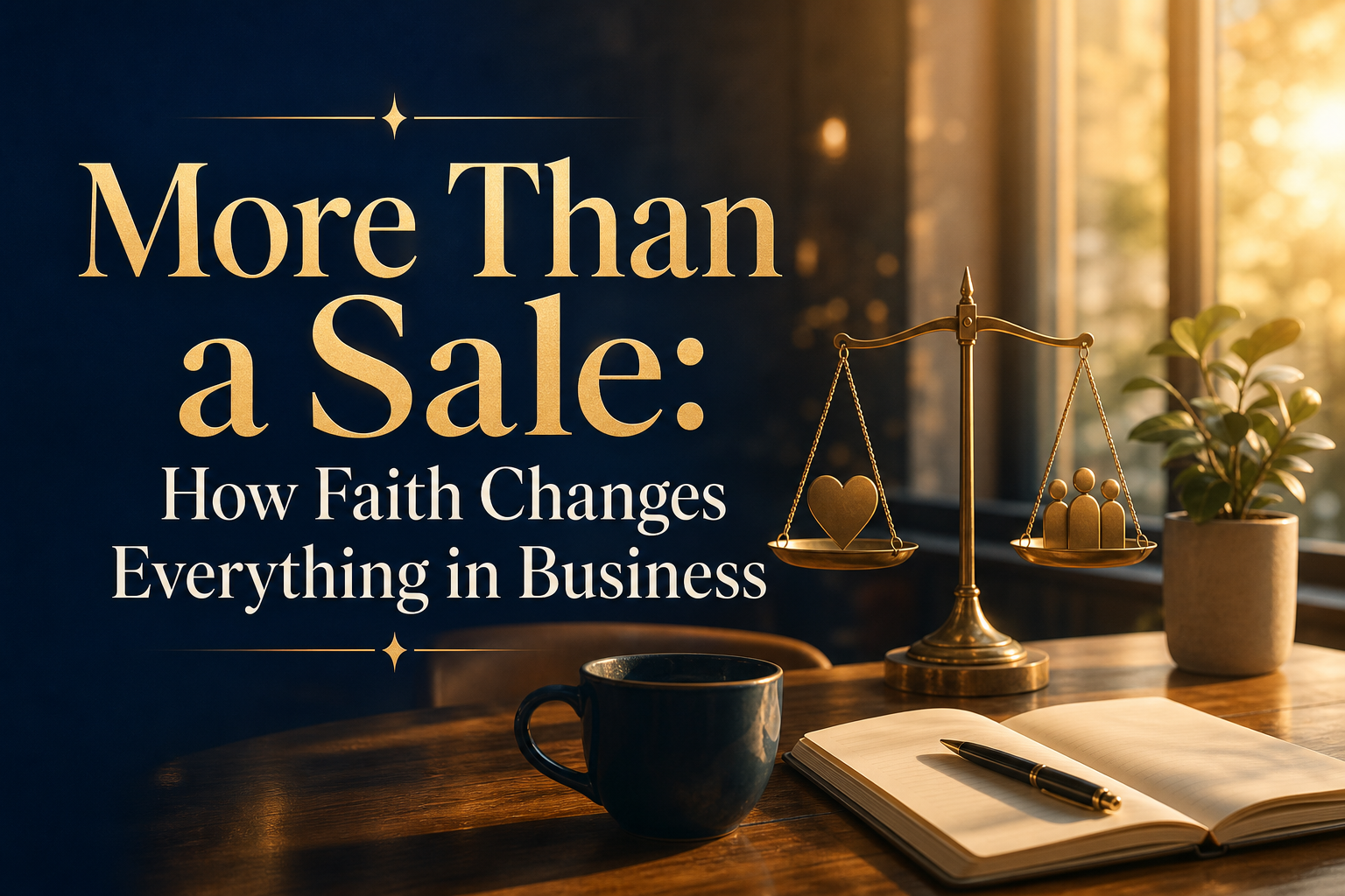 More Than a Sale: How Faith Changes Everything in Business