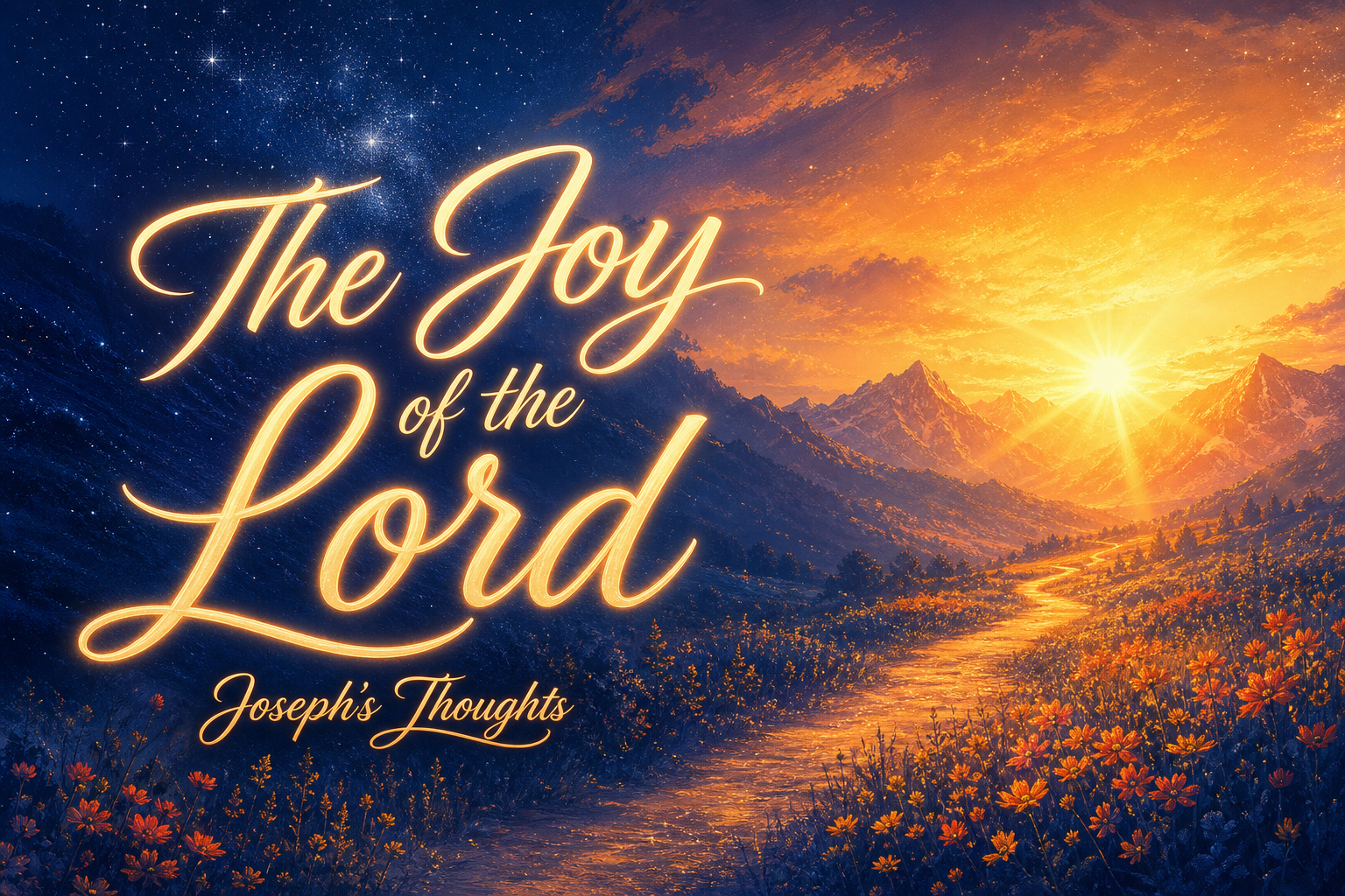 Cover artwork for the song The Joy of the Lord