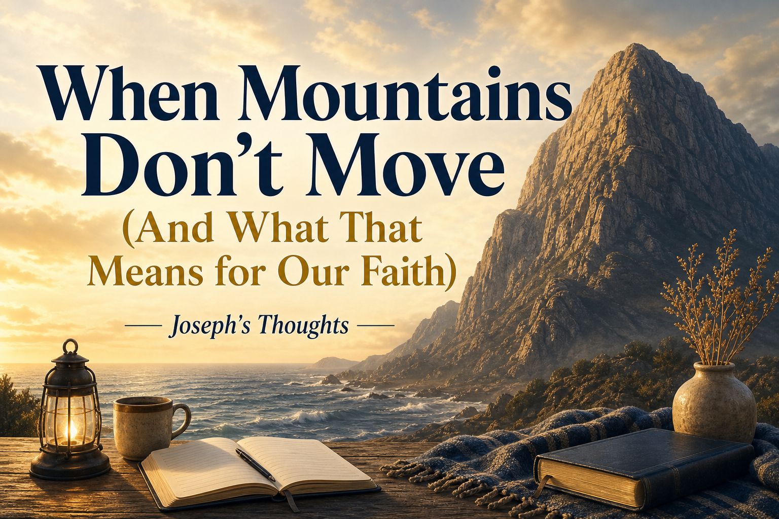 When Mountains Don't Move (And What That Means for Our Faith)
