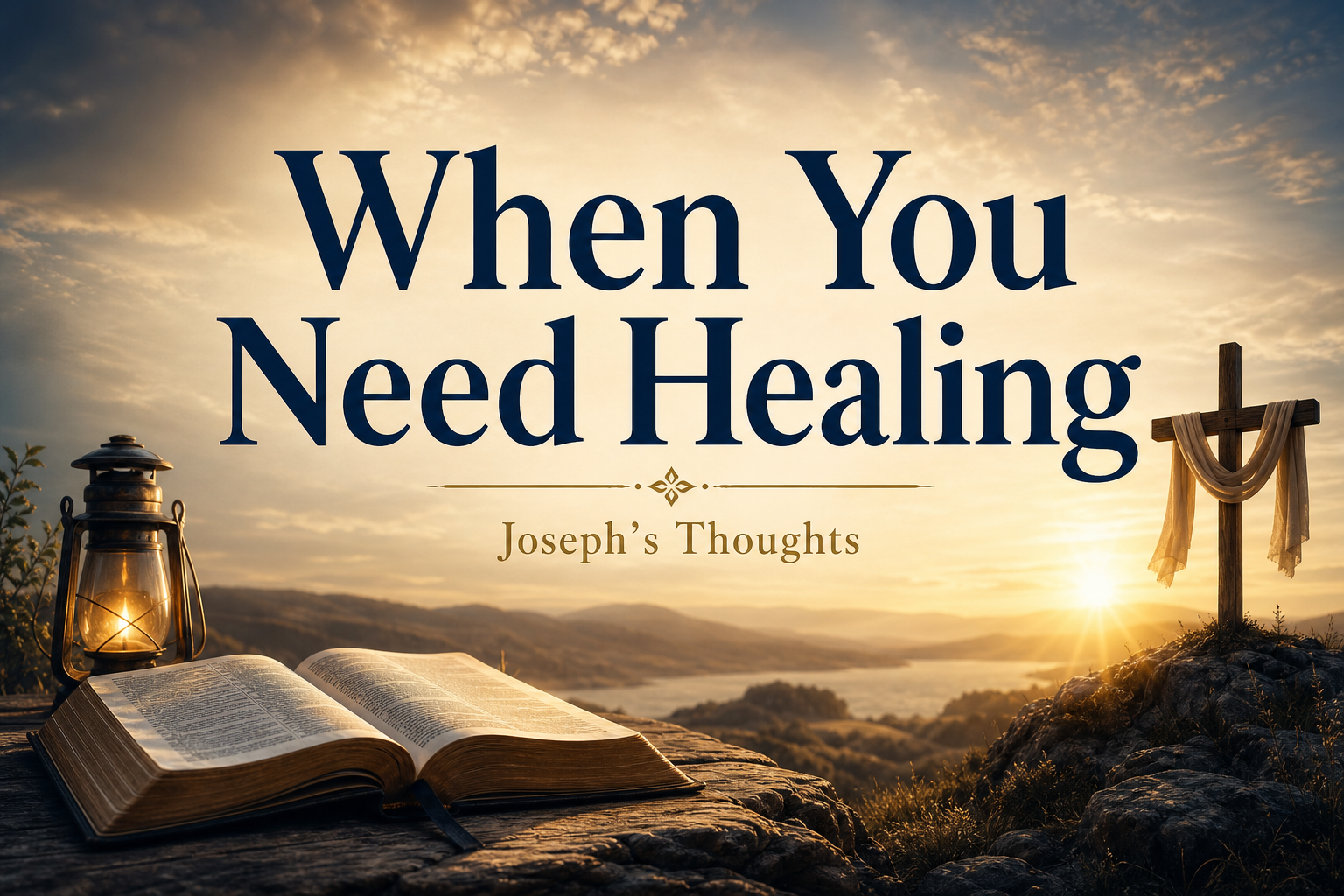 When You Need Healing